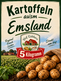 Frische Speisekartoffeln direkt vom Bauern (5Kilogramm)